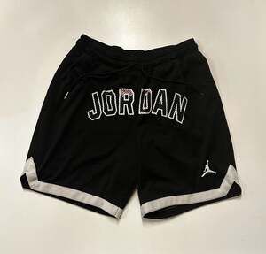 Jordan Sport DNA Mesh Basketball Shorts Black Spell Out